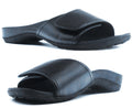 Axign Orthotic Slides Slip On Thongs Slippers Flip Flops - Black - EUR 38 (Mens UK5/Ladies US7) V563-AGO08A03-BK-38