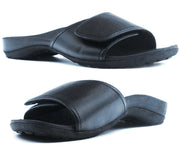 Axign Orthotic Slides Slip On Thongs Slippers Flip Flops - Black - EUR 38 (Mens UK5/Ladies US7) V563-AGO08A03-BK-38