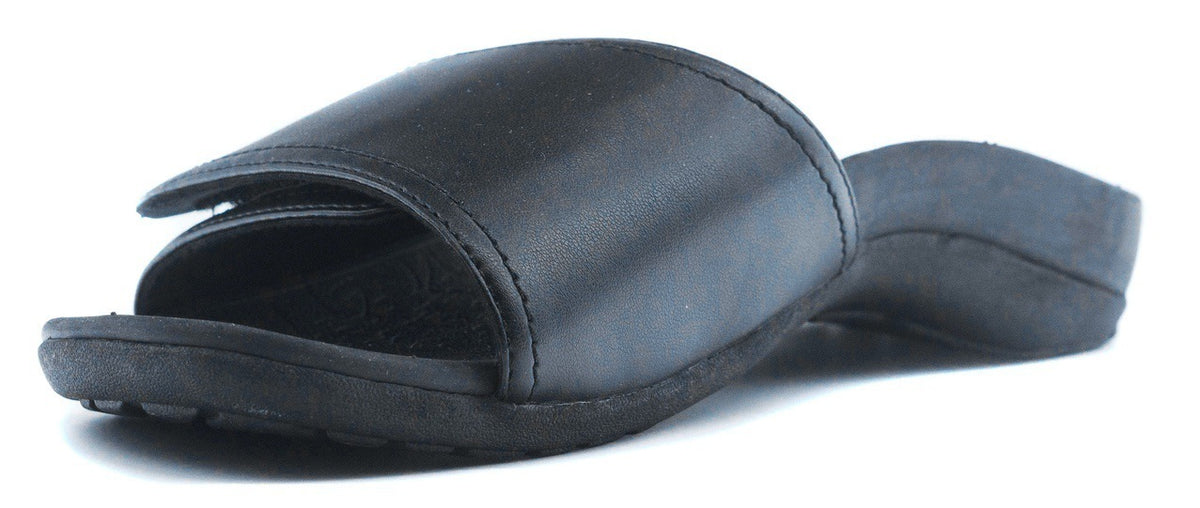 Axign Orthotic Slides Slip On Thongs Slippers Flip Flops - Black - EUR 38 (Mens UK5/Ladies US7) V563-AGO08A03-BK-38