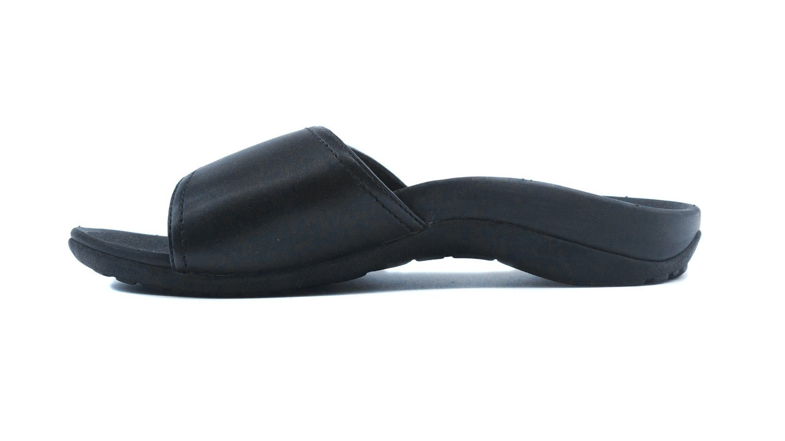 Axign Orthotic Slides Slip On Thongs Slippers Flip Flops - Black - EUR 38 (Mens UK5/Ladies US7) V563-AGO08A03-BK-38