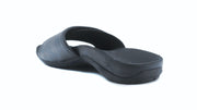 Axign Orthotic Slides Slip On Thongs Slippers Flip Flops - Black - EUR 38 (Mens UK5/Ladies US7) V563-AGO08A03-BK-38
