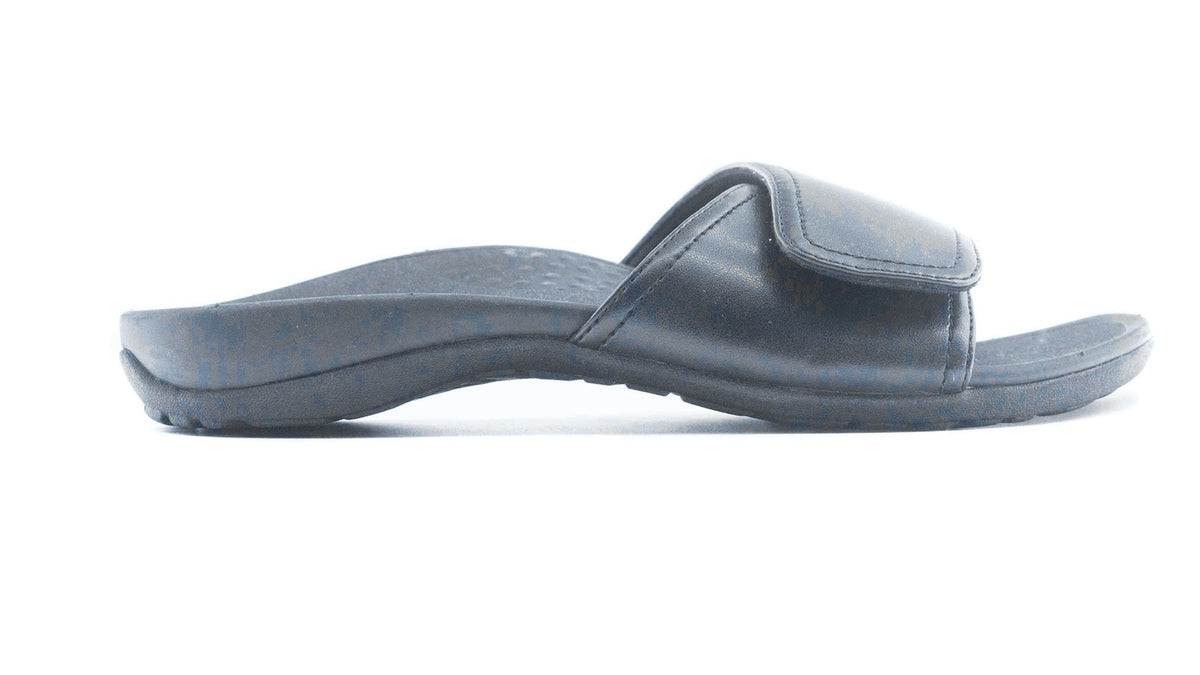 Axign Orthotic Slides Slip On Thongs Slippers Flip Flops - Black - EUR 43 (Mens UK10/Ladies US12) V563-AGO08A03-BK-43