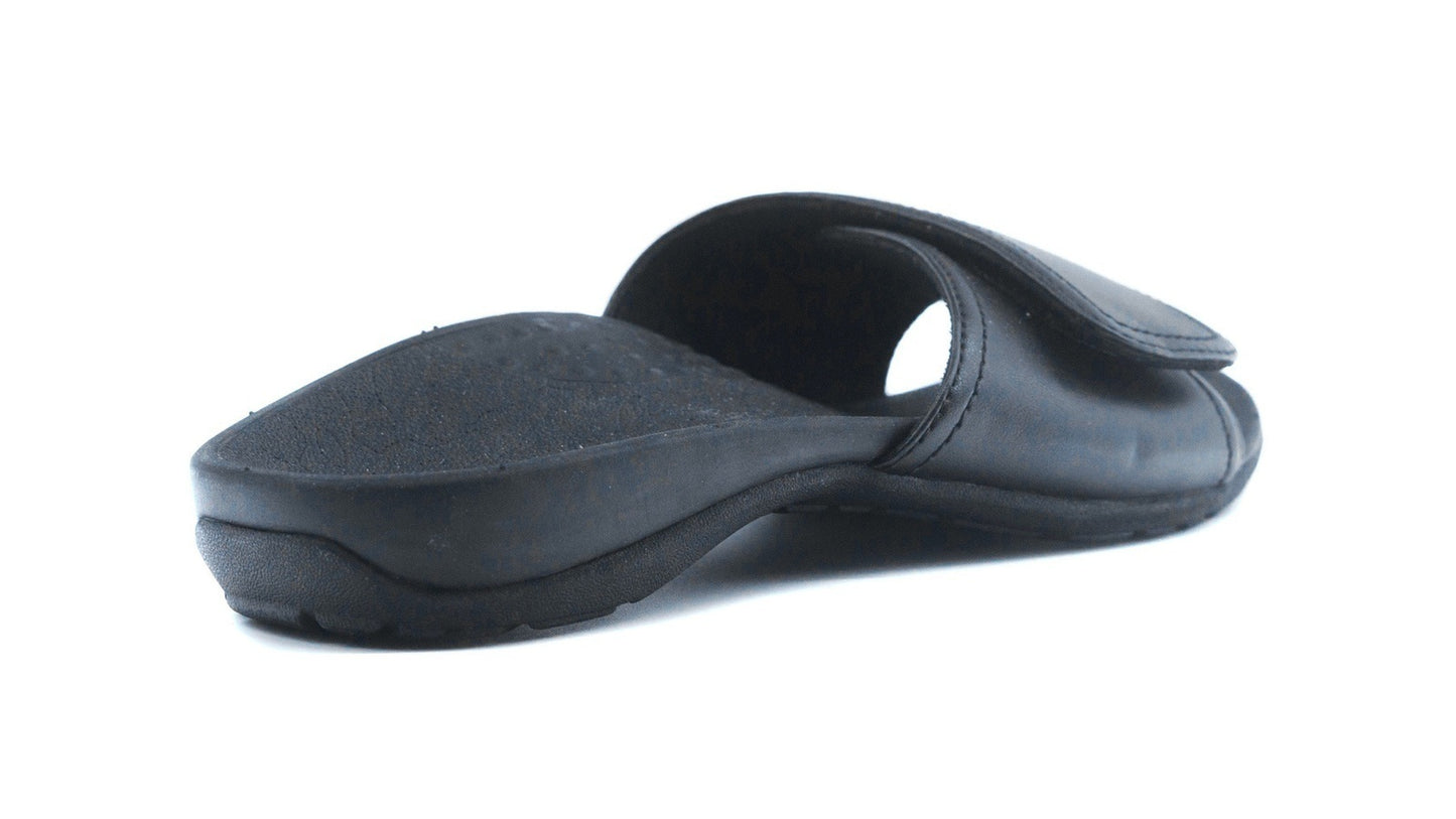 Axign Orthotic Slides Slip On Thongs Slippers Flip Flops - Black - EUR 43 (Mens UK10/Ladies US12) V563-AGO08A03-BK-43