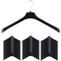 60x JACKET HANGER Heavy Duty 460mm Commercial Pants Clothing Coat BULK R51L V563-AH-R51L-60PCS