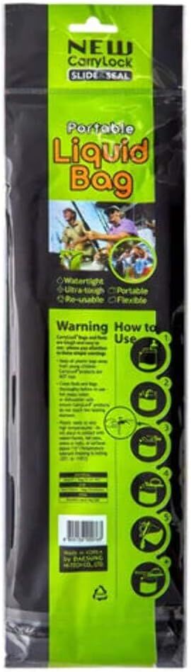 6.5L AnyLock CarryLock Portable Liquid Bag Fishing Hiking Water Storage Camping V563-ANYLOCK-CRYLOCK