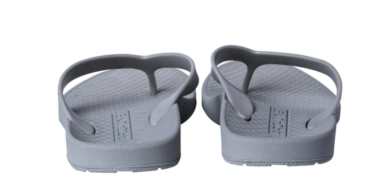 ARCHLINE Orthotic Flip Flops Thongs Arch Support Shoes Footwear - Grey - EUR 41 V563-ARCH011111-41