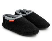 ARCHLINE Orthotic Slippers CLOSED Arch Scuffs Orthopedic Moccasins Shoes in Charcoal Marle - EUR 40