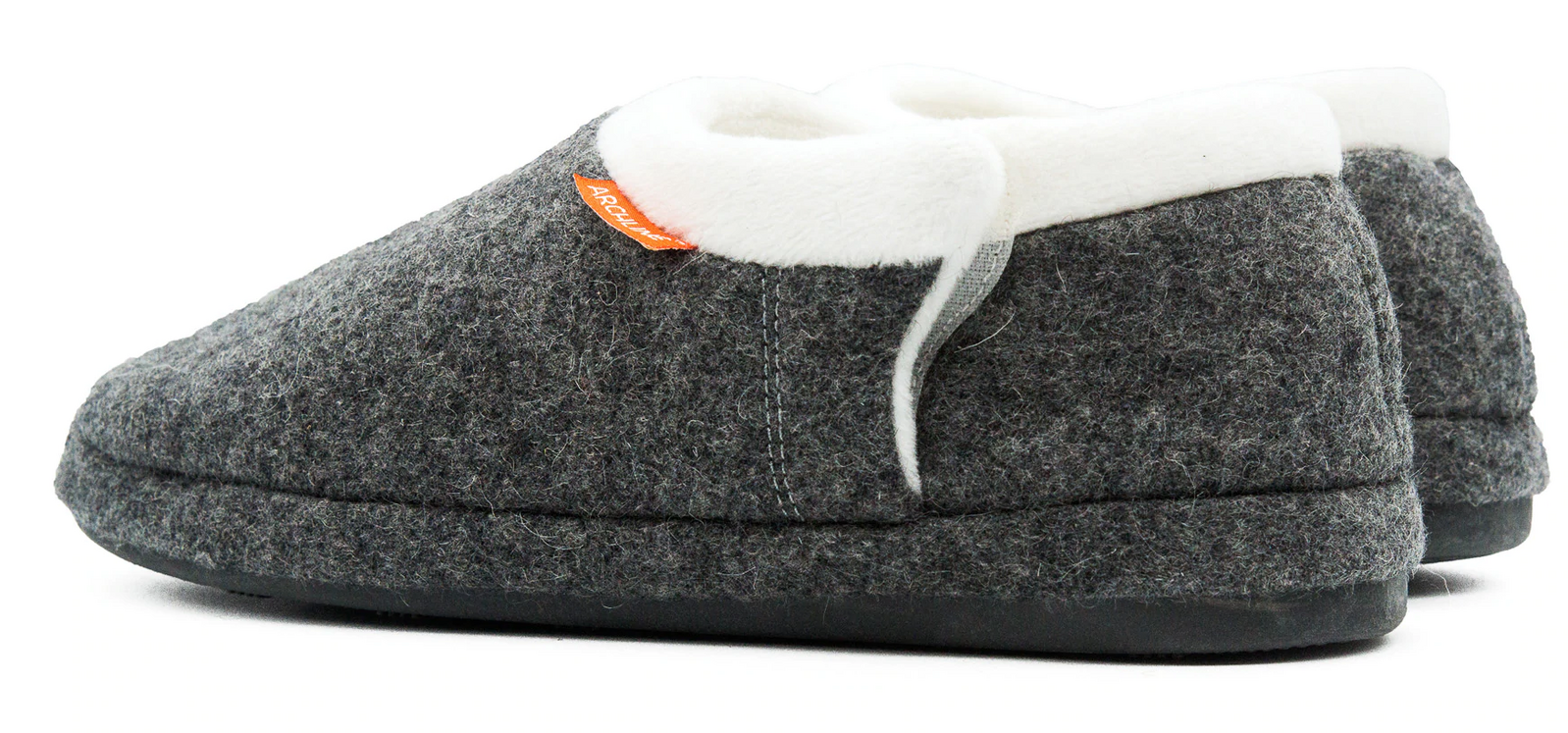 ARCHLINE Orthotic Slippers CLOSED Arch Scuffs Orthopedic Moccasins Shoes in Grey Marle - EUR 37 V563-ARCHLINE-CLSD-GRYMRLE-37