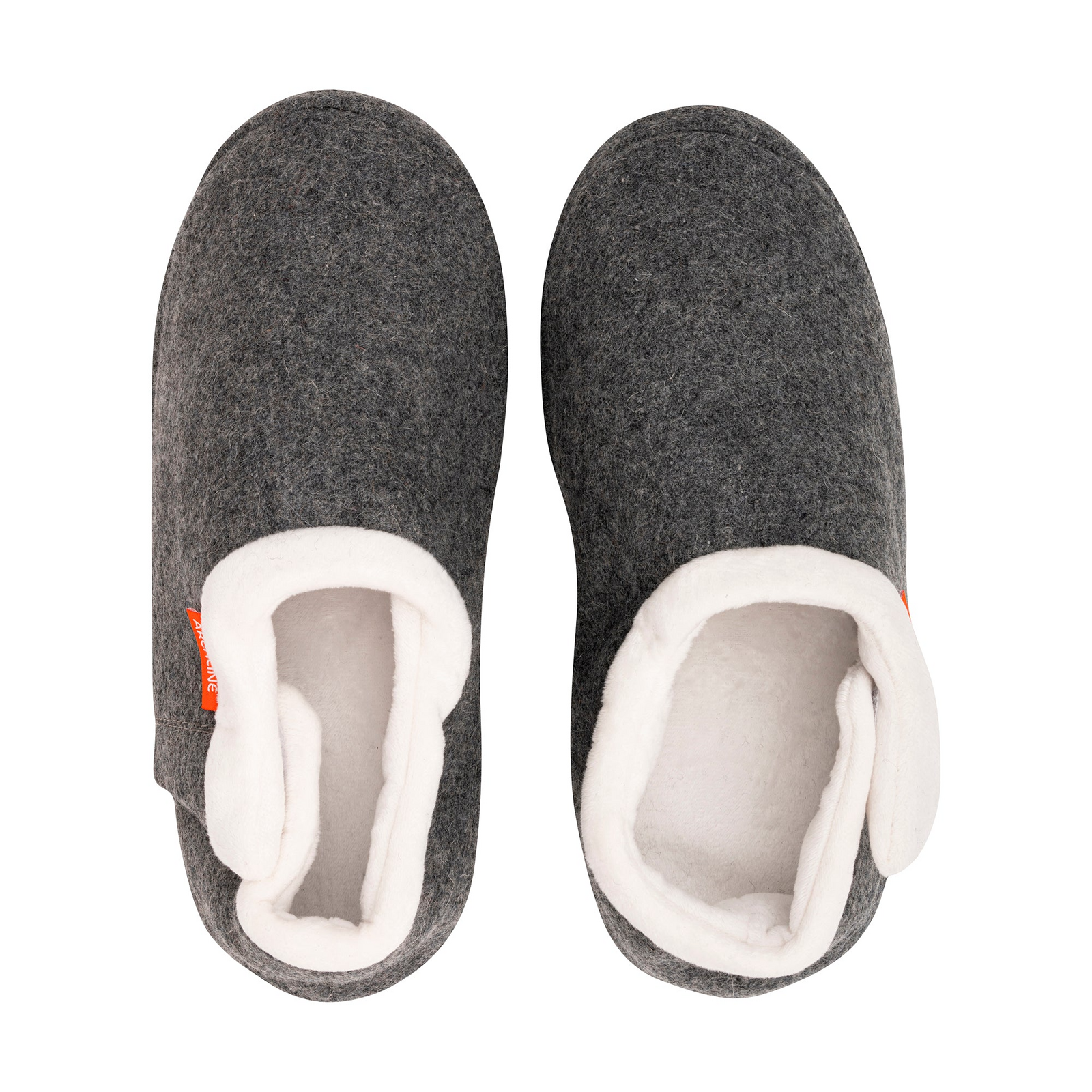 ARCHLINE Orthotic Slippers CLOSED Arch Scuffs Orthopedic Moccasins Shoes in Grey Marle - EUR 37 V563-ARCHLINE-CLSD-GRYMRLE-37