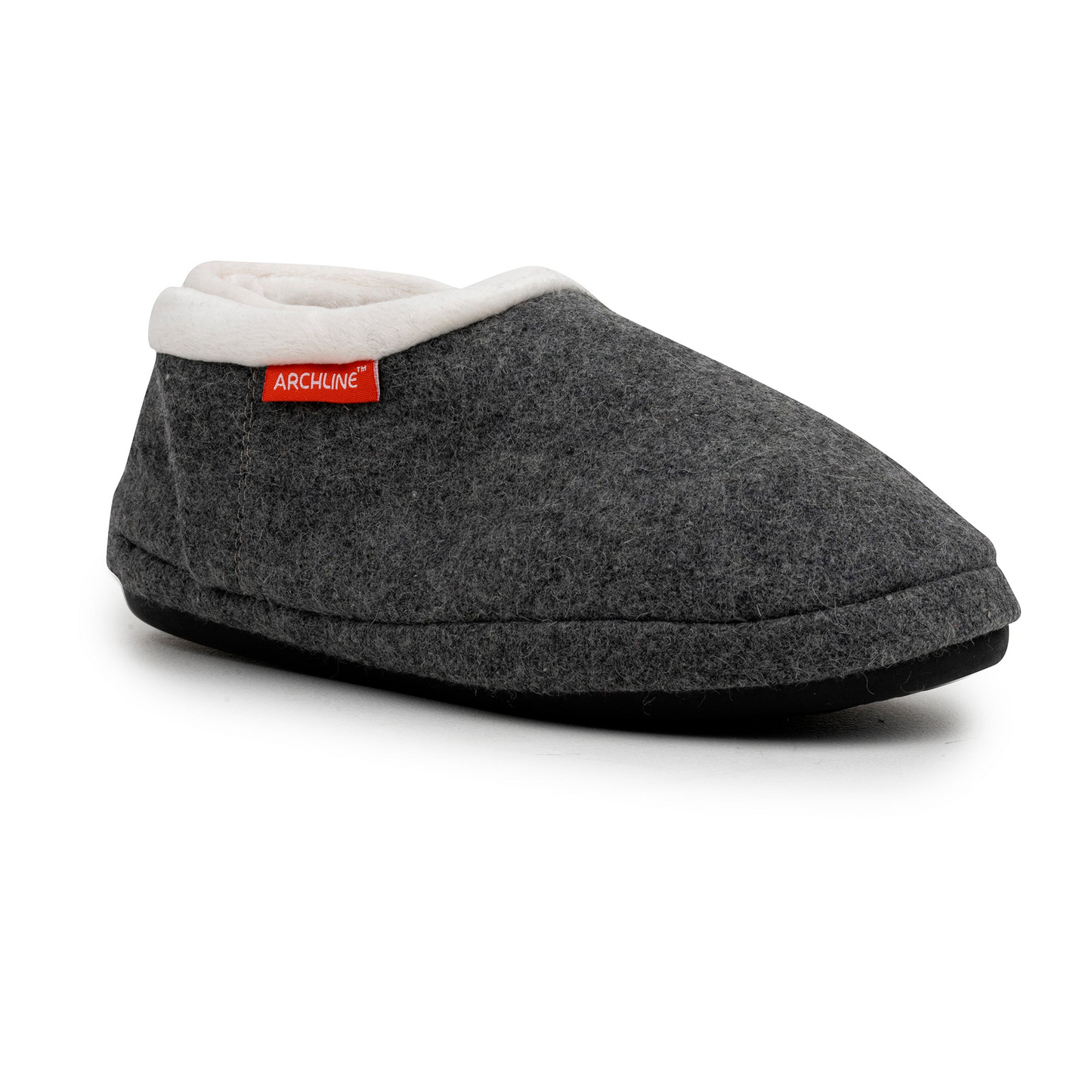 ARCHLINE Orthotic Slippers CLOSED Arch Scuffs Orthopedic Moccasins Shoes in Grey Marle - EUR 37 V563-ARCHLINE-CLSD-GRYMRLE-37