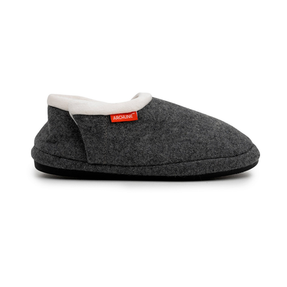 ARCHLINE Orthotic Slippers CLOSED Arch Scuffs Orthopedic Moccasins Shoes in Grey Marle - EUR 37 V563-ARCHLINE-CLSD-GRYMRLE-37