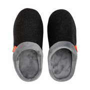 ARCHLINE Orthotic Slippers Slip On Arch Scuffs Orthopedic Moccasins in Charcoal Marle - EUR 38