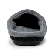 ARCHLINE Orthotic Slippers Slip On Arch Scuffs Orthopedic Moccasins in Charcoal Marle - EUR 42
