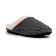 ARCHLINE Orthotic Slippers Slip On Arch Scuffs Orthopedic Moccasins in Grey Marle - EUR 39