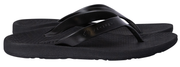 ARCHLINE Orthotic Thongs Arch Support Shoes Footwear Flip Flops Orthopedic - Black/Black - EUR 39