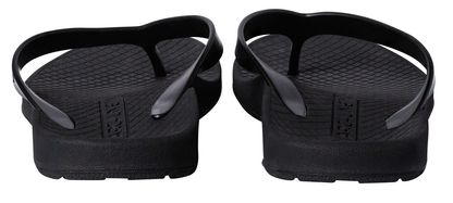 ARCHLINE Orthotic Thongs Arch Support Shoes Footwear Flip Flops Orthopedic - Black/Black - EUR 42 V563-ARCHLINE-THNGS-BLK-BLK-42