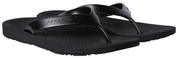 ARCHLINE Orthotic Thongs Arch Support Shoes Footwear Flip Flops Orthopedic - Black/Black - EUR 47