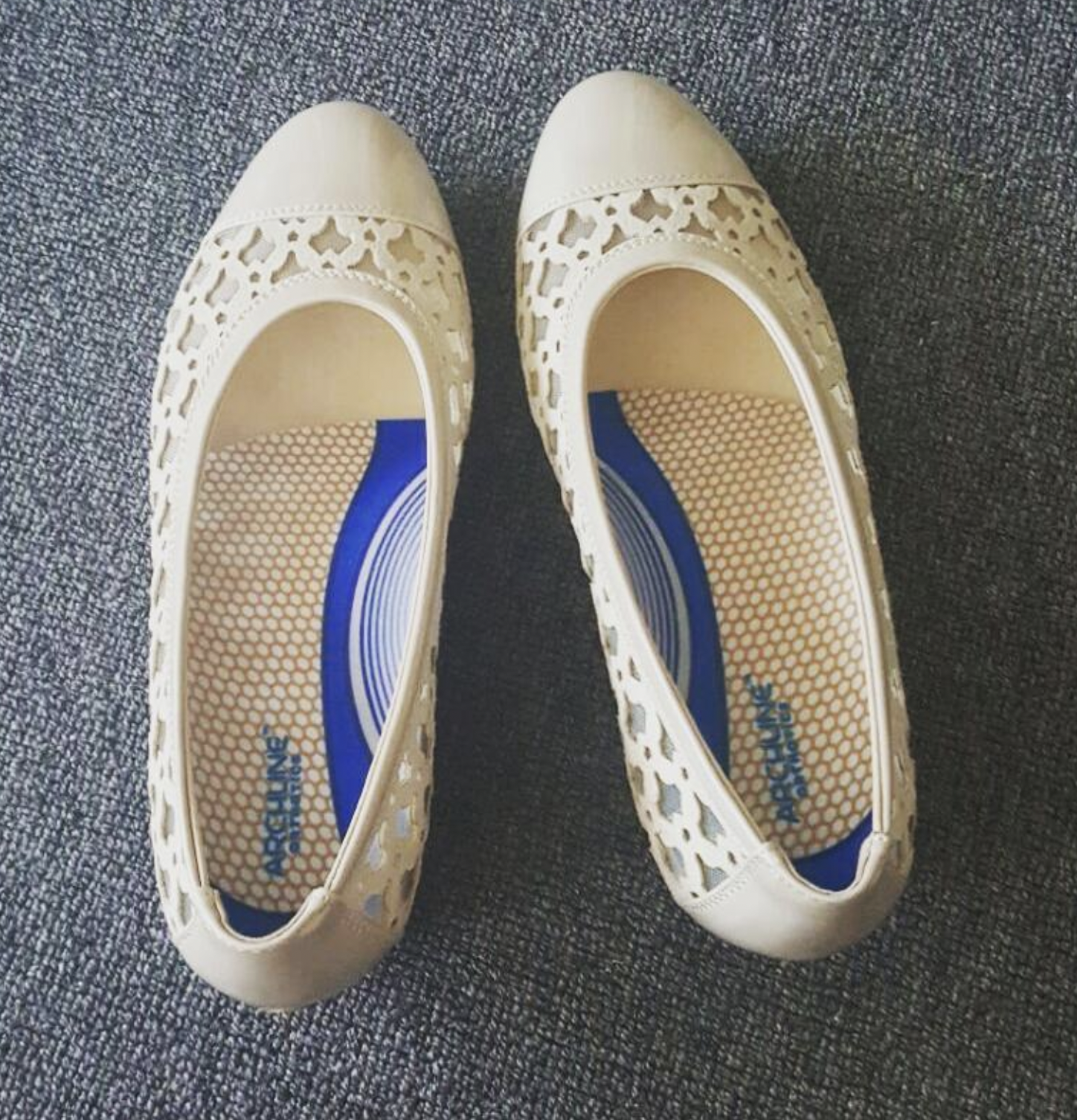 ARCHLINE 3/4 Slim Orthotics Plantar Fasciitis Insoles Balance Support Relief - EUR 41 V563-ARO170-EUR41