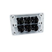 6 Gang Wall Plate Electricity Switch V563-AS312-1PK