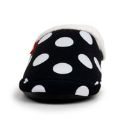 ARCHLINE Orthotic Slippers Slip On Arch Scuffs Pain Relief Moccasins - Polka Dots - EU 40 V563-AS502-40