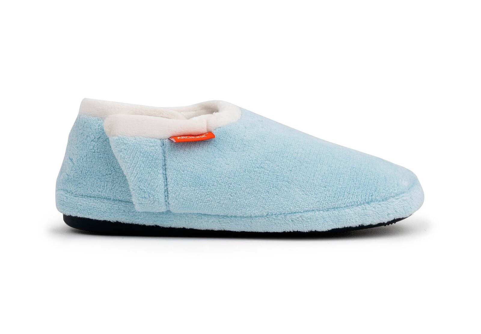 ARCHLINE Orthotic Slippers Closed Scuffs Pain Relief Moccasins - Sky Blue - EUR 40