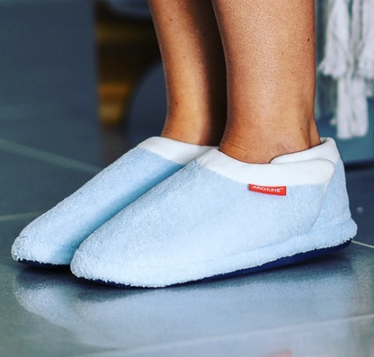 ARCHLINE Orthotic Slippers Closed Scuffs Pain Relief Moccasins - Sky Blue - EUR 40 V563-AS601-SKYBLUE-40