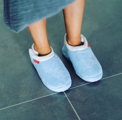 ARCHLINE Orthotic Slippers Closed Scuffs Pain Relief Moccasins - Sky Blue - EUR 40 V563-AS601-SKYBLUE-40