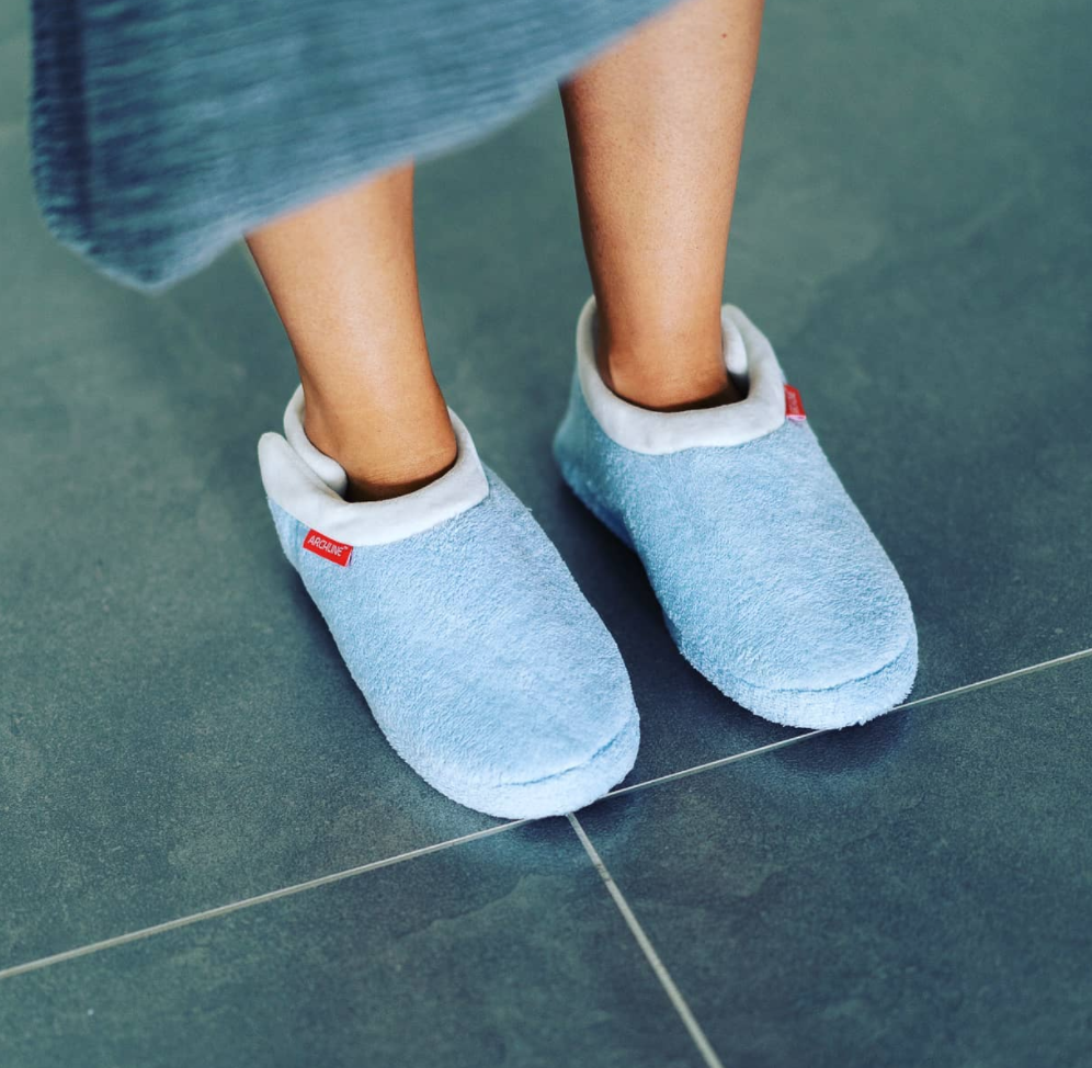 ARCHLINE Orthotic Slippers Closed Scuffs Pain Relief Moccasins - Sky Blue - EUR 42 V563-AS601-SKYBLUE-42