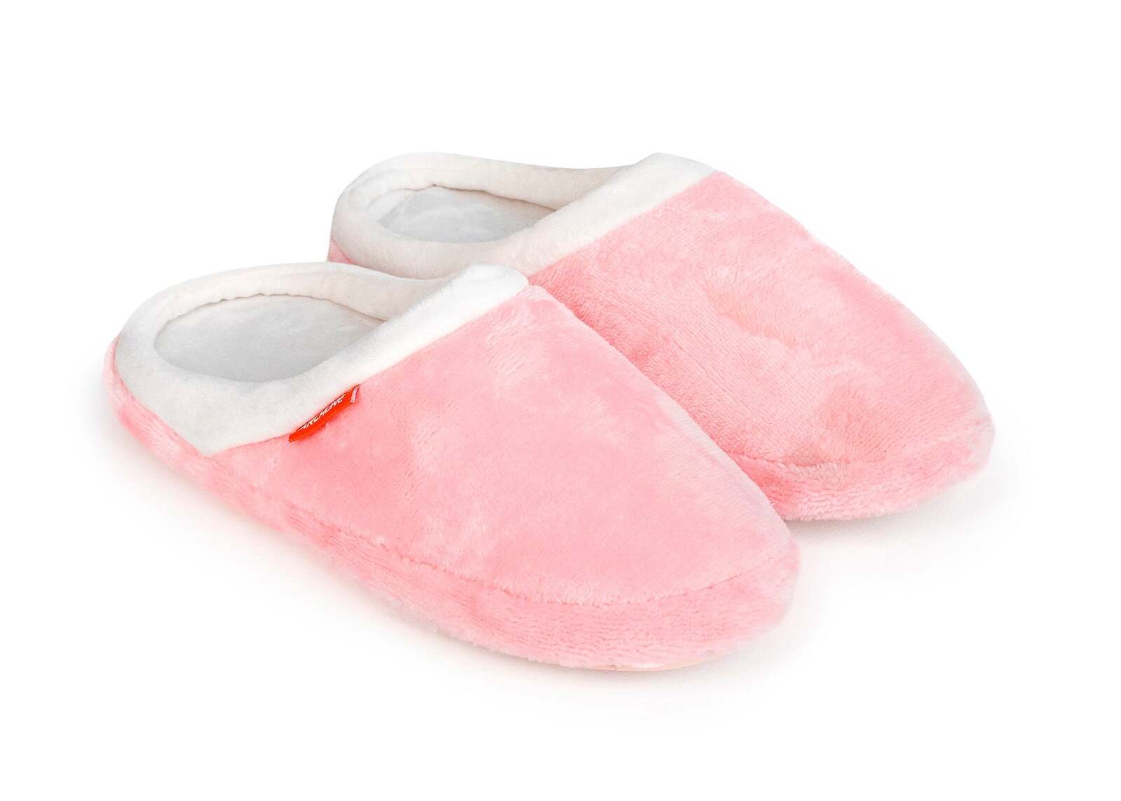 ARCHLINE Orthotic Slippers Slip On Arch Scuffs Pain Relief Moccasins - Pink - EU 36 V563-AS702-36