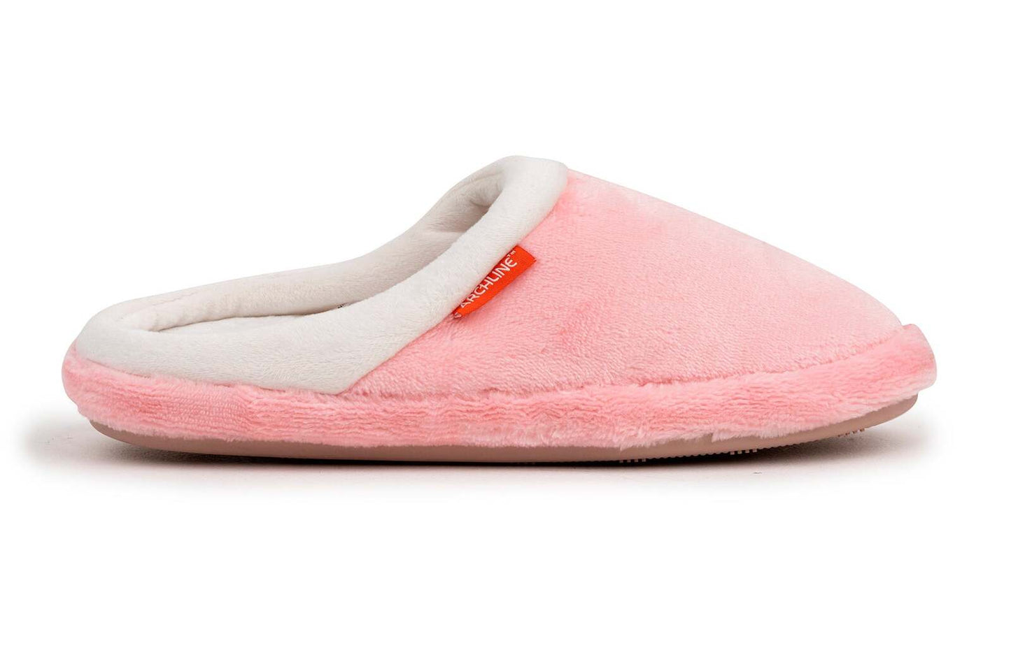ARCHLINE Orthotic Slippers Slip On Arch Scuffs Pain Relief Moccasins - Pink - EU 36 V563-AS702-36