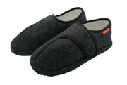 ARCHLINE Orthotic Plus Slippers Closed Scuffs Pain Relief Moccasins - EUR 38 V563-AS801-CHARCOAL-38