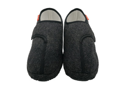 ARCHLINE Orthotic Plus Slippers Closed Scuffs Pain Relief Moccasins - EUR 38 V563-AS801-CHARCOAL-38