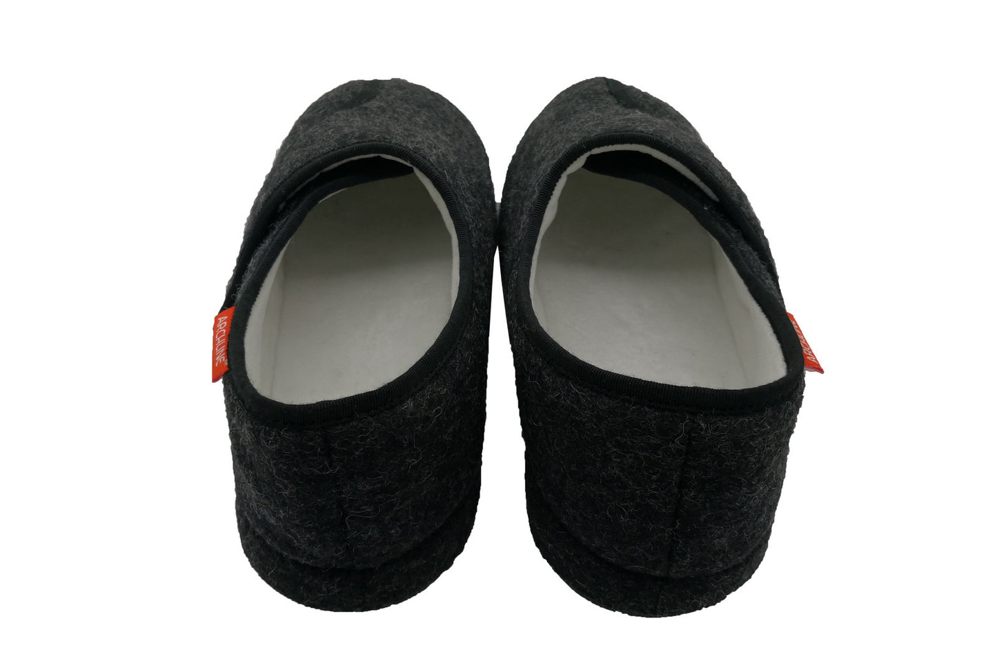 ARCHLINE Orthotic Plus Slippers Closed Scuffs Pain Relief Moccasins - EUR 38 V563-AS801-CHARCOAL-38