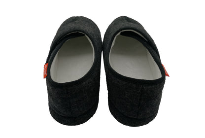 ARCHLINE Orthotic Plus Slippers Closed Scuffs Pain Relief Moccasins - EUR 38 V563-AS801-CHARCOAL-38