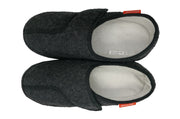 ARCHLINE Orthotic Plus Slippers Closed Scuffs Pain Relief Moccasins - EUR 38 V563-AS801-CHARCOAL-38