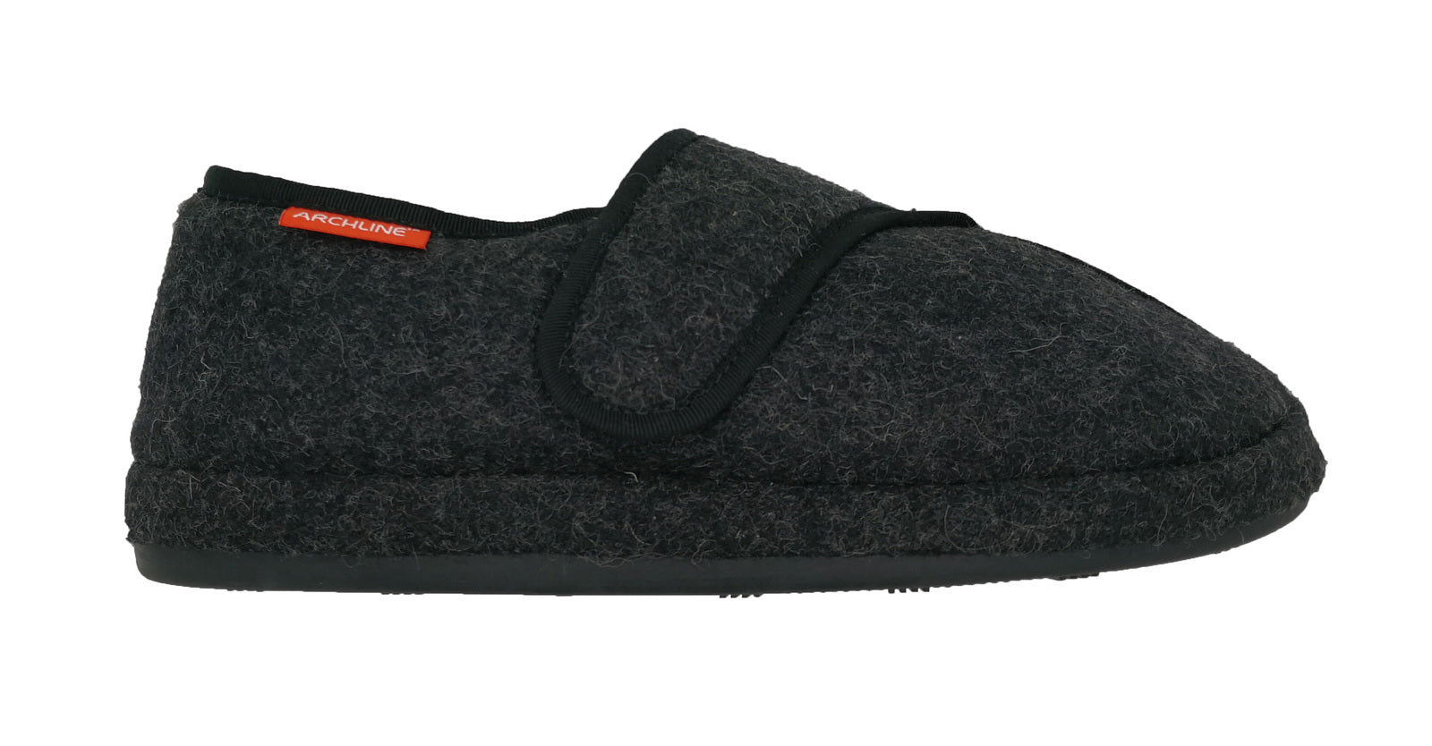 ARCHLINE Orthotic Plus Slippers Closed Scuffs Pain Relief Moccasins - EUR 38 V563-AS801-CHARCOAL-38