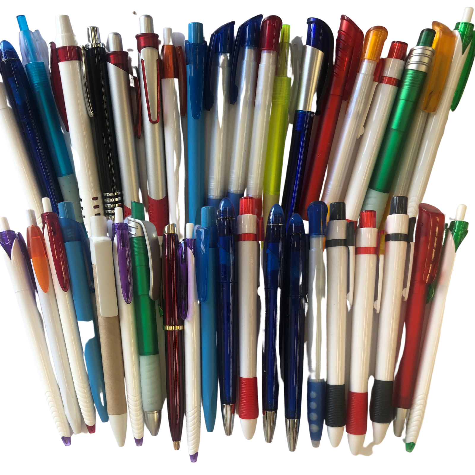 100x Ball Point Pen Gift School Office Business Ballpoint - ASSORTED BULK PACK V563-ASST_PENS_100PCS