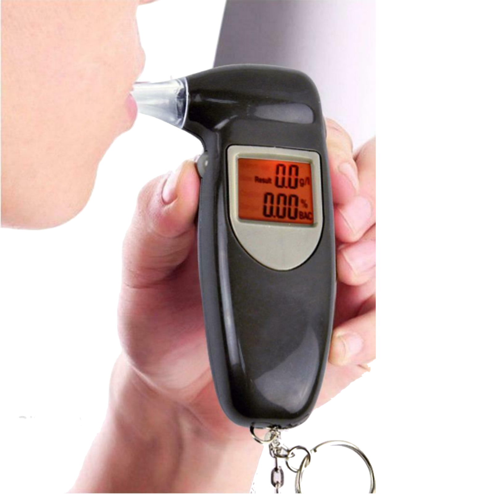 Digital Breath Alcohol Tester Breathalyzer Analyzer Handheld Portable Detector V563-AU0009
