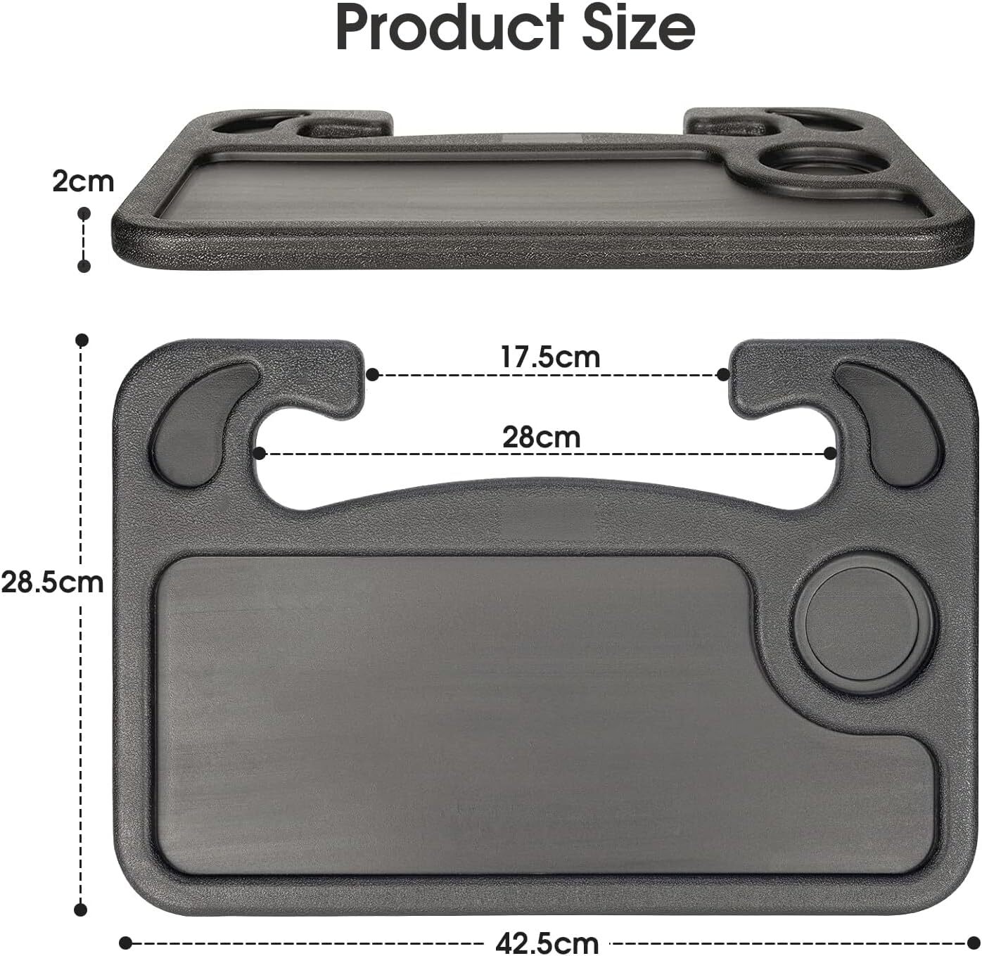 Multi Function Handy Car Table Tray Stand Laptop Drink Holder Eating Food Desk V563-AU0012
