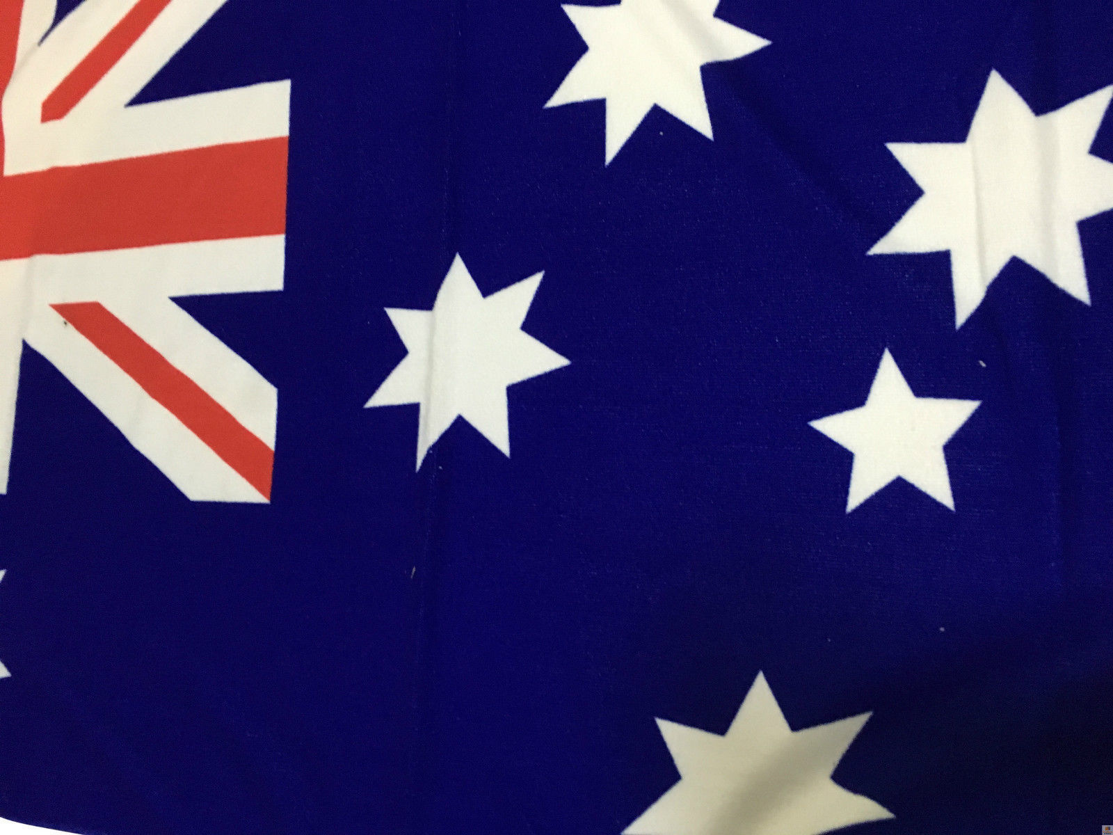 AUSTRALIA FLAG BEACH TOWEL Souvenir Australian Day 150cm x 75cm V563-AUSTRALIAFLAG-BLUE