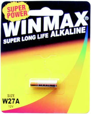 Size W27A Alkaline Battery Super Long Life 12V Battery - 1 Pack V563-B2713