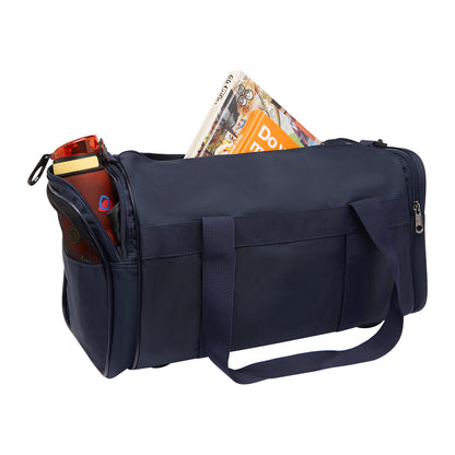 28L Foldable Duffel Bag Travel Gym Sports Luggage Waterproof Polyester - Navy V563-B8107-DURO-NAVY