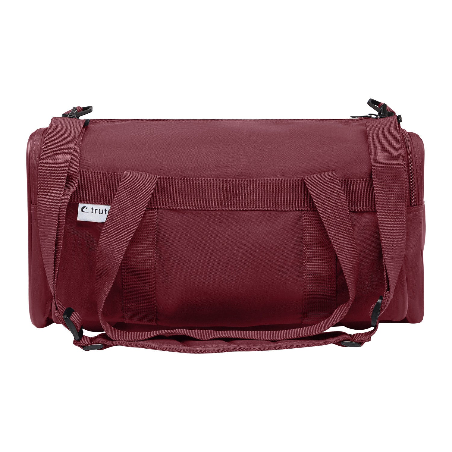 28L Travel Foldable Duffel Bag Gym Sports Luggage Foldaway School Bags - Maroon V563-B8107-MAROON