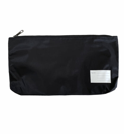 Large Capacity School Stationery Pen Pencil Case Bag - Black V563-B8110-BLACK