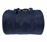 Foldable Duffel Bag Travel Gym Sports School Luggage PVC Nylon Zip - Navy V563-B8112-NAVY