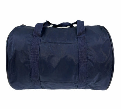 Foldable Duffel Bag Travel Gym Sports School Luggage PVC Nylon Zip - Navy V563-B8112-NAVY