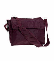 Leuts Tote Shoulder Bag Nylon Waterproof School Library Books Messenger - Maroon V563-B8113-MAROON