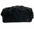 44L Foldable Duffel Bag Travel Gym Sports D-Zip Top Shoulder Strap - Black V563-B8115-BLACK