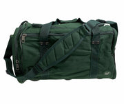 44L Foldable Duffel Bag Travel Gym Sports DZip Top Shoulder Strap - Bottle Green V563-B8115-BOTTLE