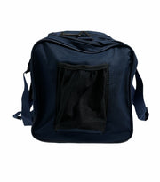 44L Foldable Duffel Bag Travel Gym Sports D-Zip Top Shoulder Strap - Dark Navy V563-B8115-DARK_NAVY